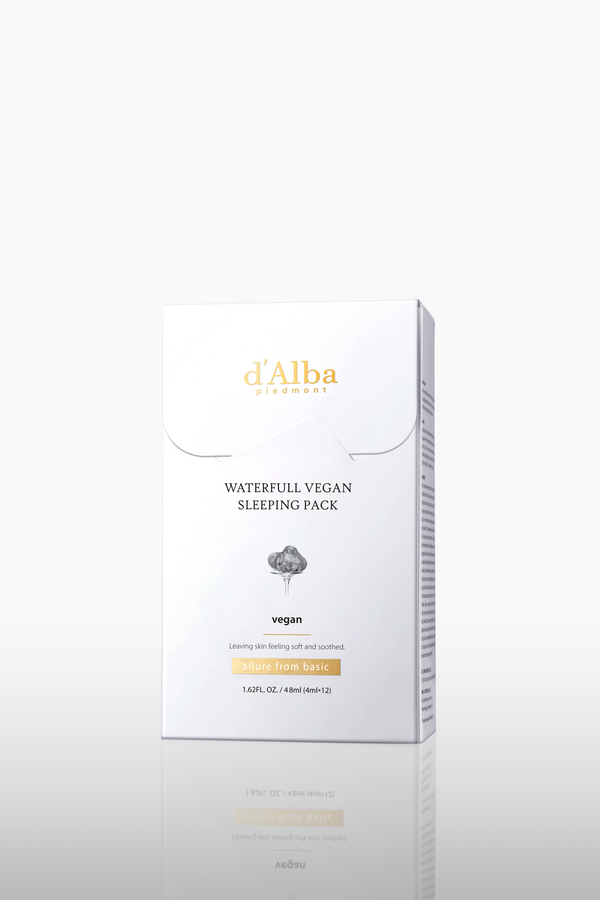 d'Alba Waterfull Vegan Sleeping Pack 4ml*12packs